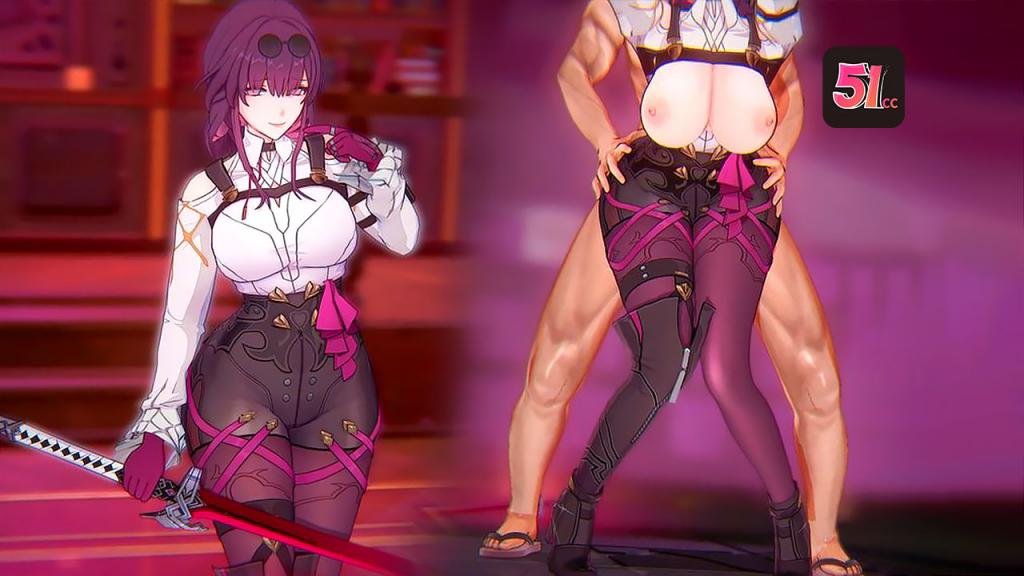 【中文字幕】3D崩坏同人：星核猎手惨遭调教高潮，淫乱败北实录！